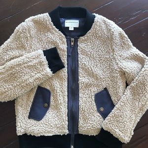 Never worn Anthropologie Bomber Jacket